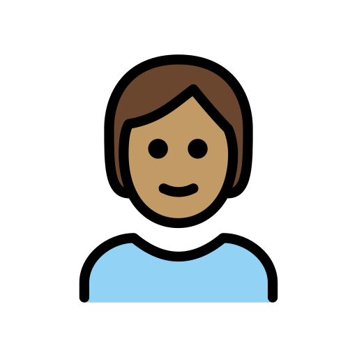 Adult: Medium Skin Tone on OpenMoji