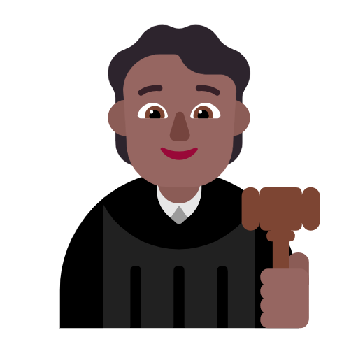 Judge: Medium-Dark Skin Tone on Microsoft Fluent