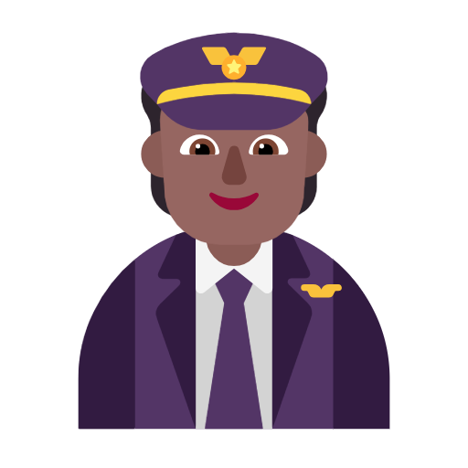 Pilot: Medium-Dark Skin Tone on Microsoft Fluent