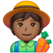 Farmer: Medium-Dark Skin Tone on Samsung
