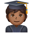 Student: Medium-Dark Skin Tone on Samsung