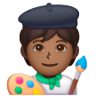 Artist: Medium-Dark Skin Tone on Samsung