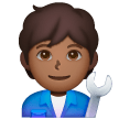 Mechanic: Medium-Dark Skin Tone on Samsung