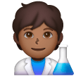 Scientist: Medium-Dark Skin Tone on Samsung