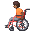 Person In Manual Wheelchair: Medium-Dark Skin Tone on Samsung