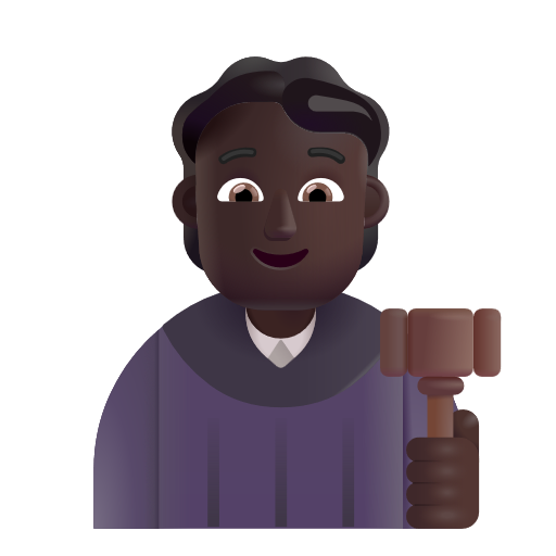 Judge: Dark Skin Tone on Microsoft 3D