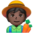 Farmer: Dark Skin Tone on Samsung