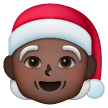 Mx Claus: Dark Skin Tone on Samsung