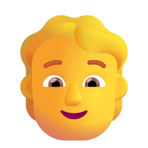 Adult on Microsoft 3D