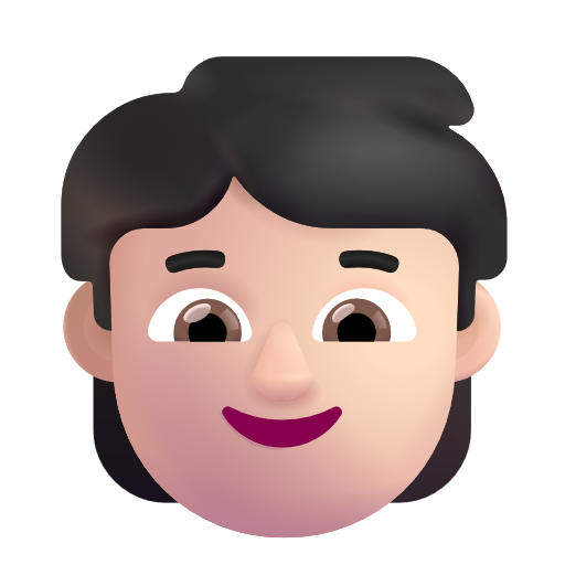 Child: Light Skin Tone on Microsoft 3D