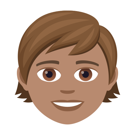 Child: Medium Skin Tone on JoyPixels