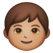 Child: Medium Skin Tone on Samsung
