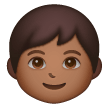Child: Medium-Dark Skin Tone on Samsung