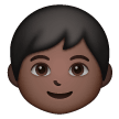 Child: Dark Skin Tone on Samsung