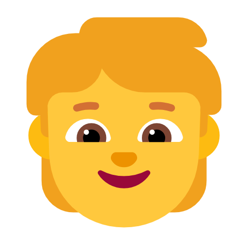 Child on Microsoft Fluent