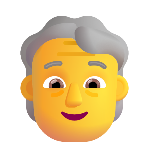 Older Adult on Microsoft 3D