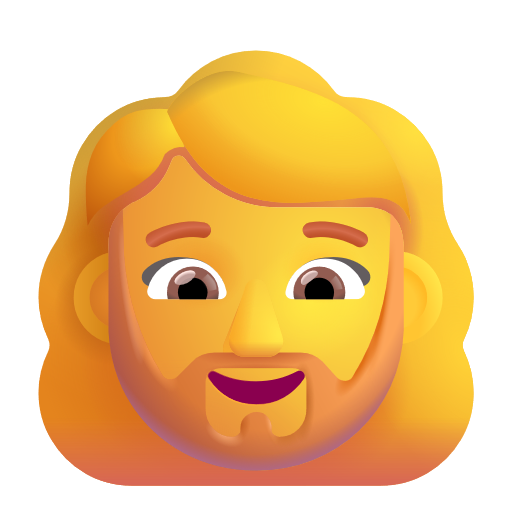 Woman: Beard on Microsoft 3D