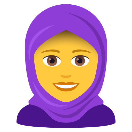 Person With Headscarf on JoyPixels