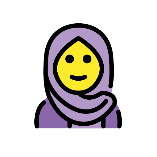 Person With Headscarf on OpenMoji