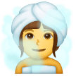 Woman In Steamy Room on Samsung
