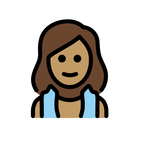 Woman In Steamy Room: Medium Skin Tone on OpenMoji