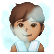 Person In Steamy Room: Medium Skin Tone on Samsung