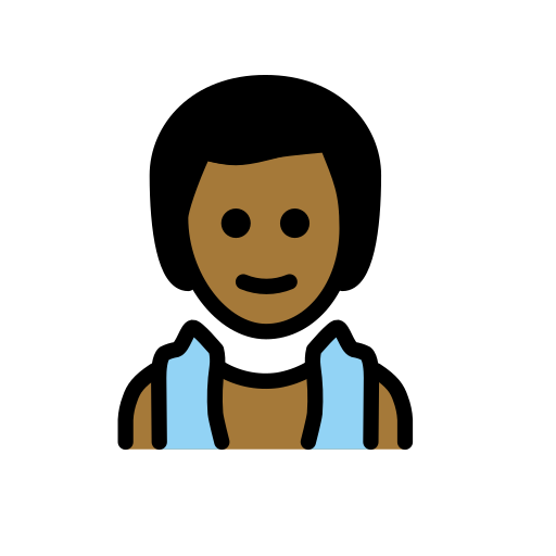 Man In Steamy Room: Medium-Dark Skin Tone on OpenMoji