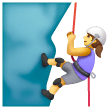 Woman Climbing on Samsung