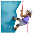 Woman Climbing: Medium Skin Tone on Samsung