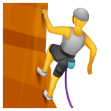 Person Climbing on WhatsApp
