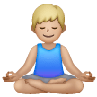 Man In Lotus Position: Medium-Light Skin Tone on Samsung