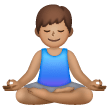 Man In Lotus Position: Medium Skin Tone on Samsung