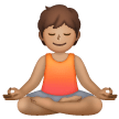 Person In Lotus Position: Medium Skin Tone on Samsung