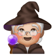 Woman Mage: Medium-Light Skin Tone on Samsung