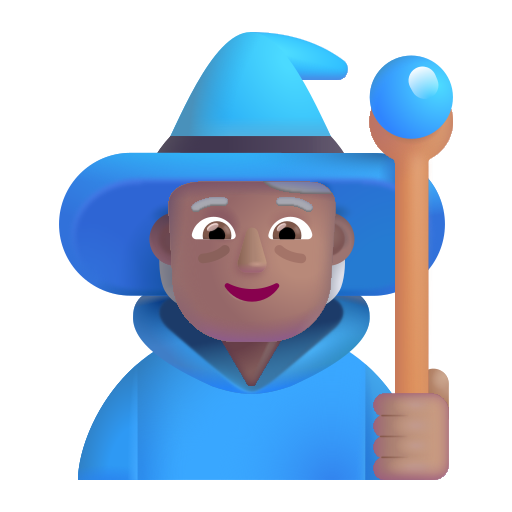 Mage: Medium Skin Tone on Microsoft 3D
