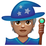 Mage: Medium Skin Tone on WhatsApp