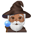 Man Mage: Medium-Dark Skin Tone on Samsung