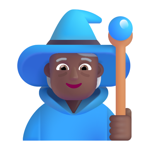 Mage: Medium-Dark Skin Tone on Microsoft 3D