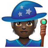 Mage: Dark Skin Tone on WhatsApp