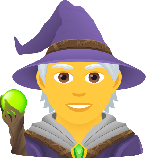 Mage on JoyPixels