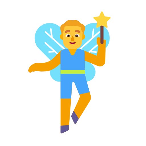 Man Fairy on Microsoft Fluent
