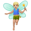 Man Fairy: Medium-Light Skin Tone on Samsung