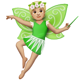 Fairy: Medium-Light Skin Tone on WhatsApp