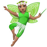 Man Fairy: Medium Skin Tone on WhatsApp