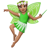 Fairy: Medium Skin Tone on WhatsApp