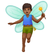Man Fairy: Medium-Dark Skin Tone on Samsung
