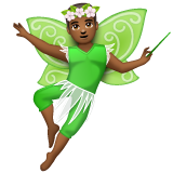 Man Fairy: Medium-Dark Skin Tone on WhatsApp