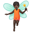 Fairy: Dark Skin Tone on Samsung