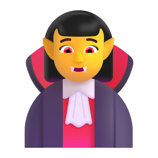 Woman Vampire on Microsoft 3D