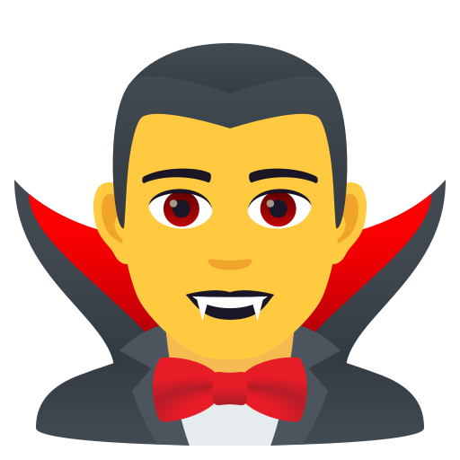 Man Vampire on JoyPixels